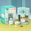 Ensemble de Jouets de Cuisine en Bois - Machine à Café et Fabricant de Biscuits Simulés, Jeu Éducatif pour Filles et Garçons King of Toys