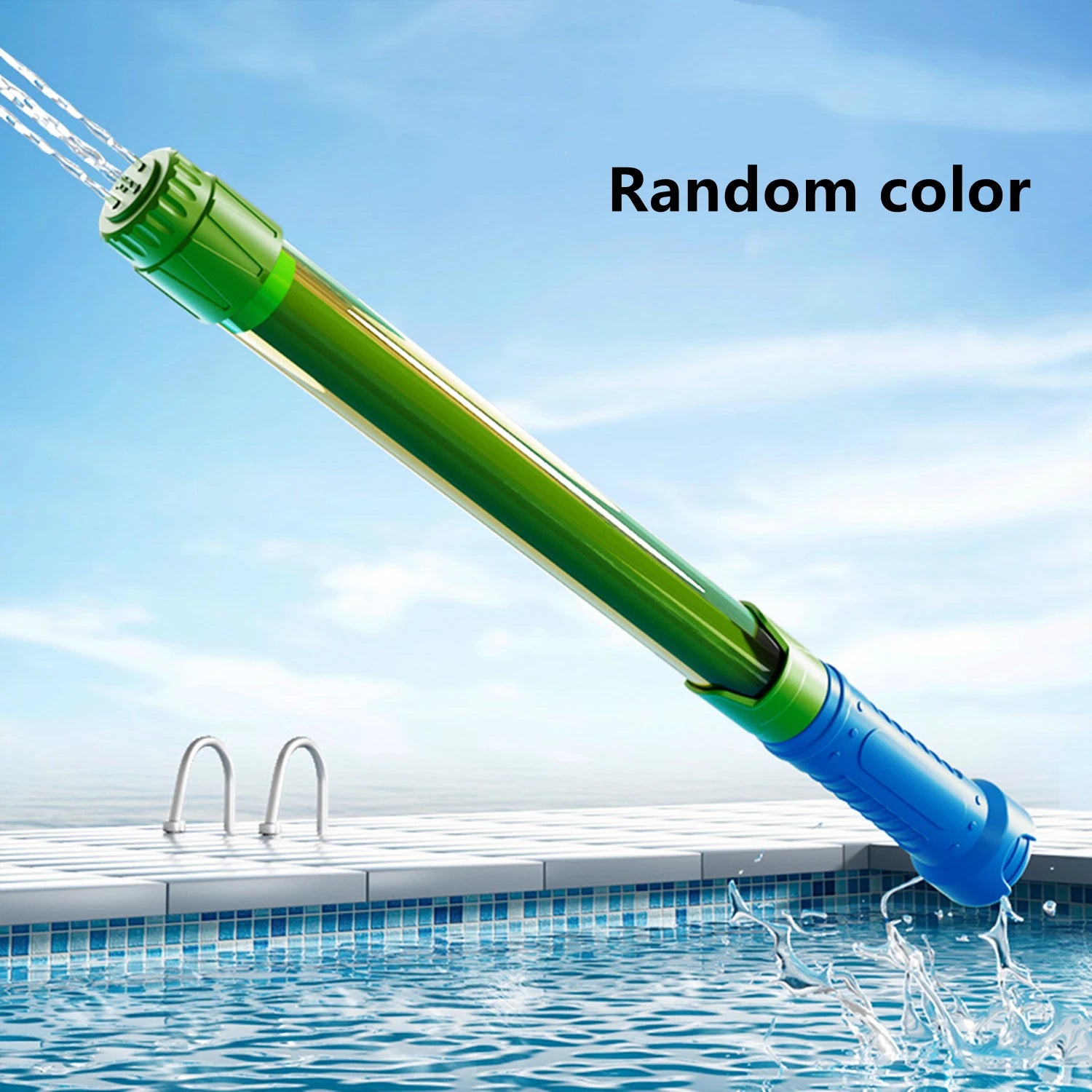 Pistola de chorro de agua de 16,2 pulgadas para niños y adultos, juego de agua, juguetes de lucha para piscina de verano, playa, actividades al aire libre