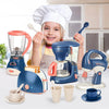 Mini Appareils Ménagers Jouets de Cuisine - Ensemble de Jeu d’Imitation avec Machine à Café, Blender, Mixeur et Grille-Pain pour Enfants, Cadeaux Garçons Filles King of Toys