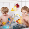 Jouet de Bain Électrique Rechargable – Sous-Marin Douche Bébé avec Ventouse & Jet d’Eau