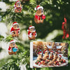 Calendrier de l'Avent Capybara 2024 | 24 Jours de Compte à Rebours avec Pendentifs en Acrylique Capybara 2D pour Sapin de Noël King of Toys