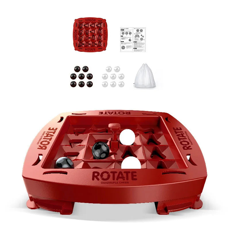 Jeu de stratégie 4 en ligne - Jeu éducatif de logique à 2 joueurs, jeu de société familial et amusant King of Toys