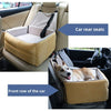 Siège Auto Luxe pour Chien (Jaune) – Confort et sécurité, siège rehaussé multifonction King of Toys
