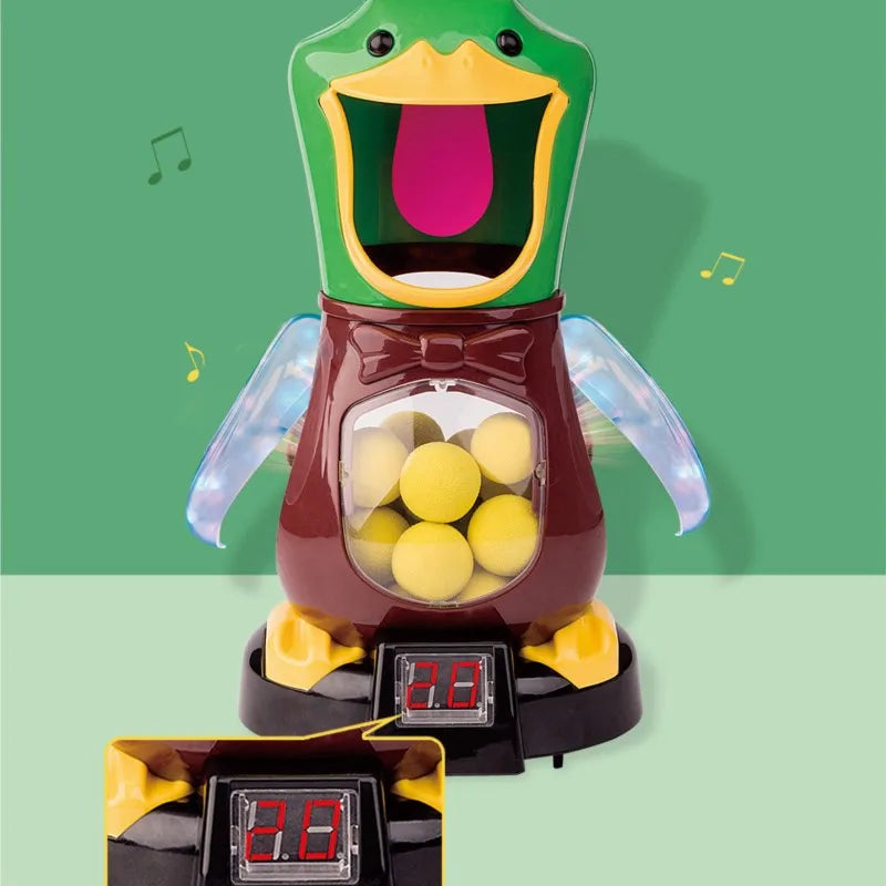 Jeu de tir "Canard affamé" – Pistolet à air, jeu de score lumineux, cadeau pour enfants King of Toys