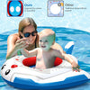 Flotteur de piscine pour enfants avec pistolet à eau - Jouets de piscine pour 4 5 6 7 8 9 ans Garçons Filles Fun d'été