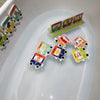 Jouet de Bain Véhicules en Mousse EVA – Jouet Éducatif à Ventouse pour Bain Enfant & Bébé