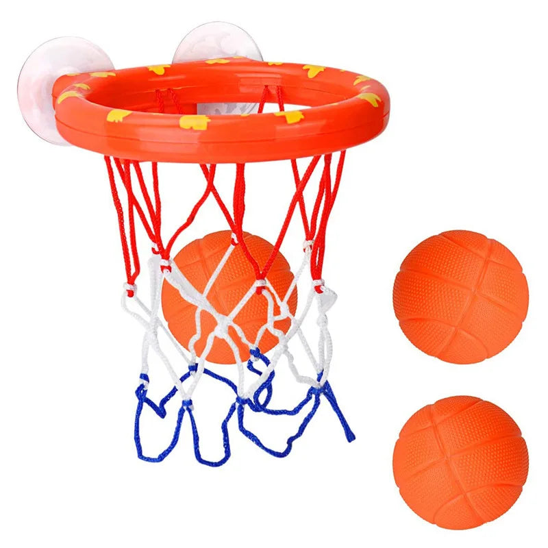 Mini Panier de Basket de Bain pour Bébé – Jeu de Tir avec 3 Balles pour Baignoire & Enfants