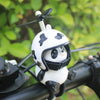 Mignon Panda avec Casque Décoration Moto Jouet, Accessoires pour Vélo Électrique King of Toys