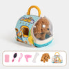 Jouet chiot en peluche interactif - Animal électronique réaliste qui marche et aboie, jeu d'imitation pour enfants et filles King of Toys