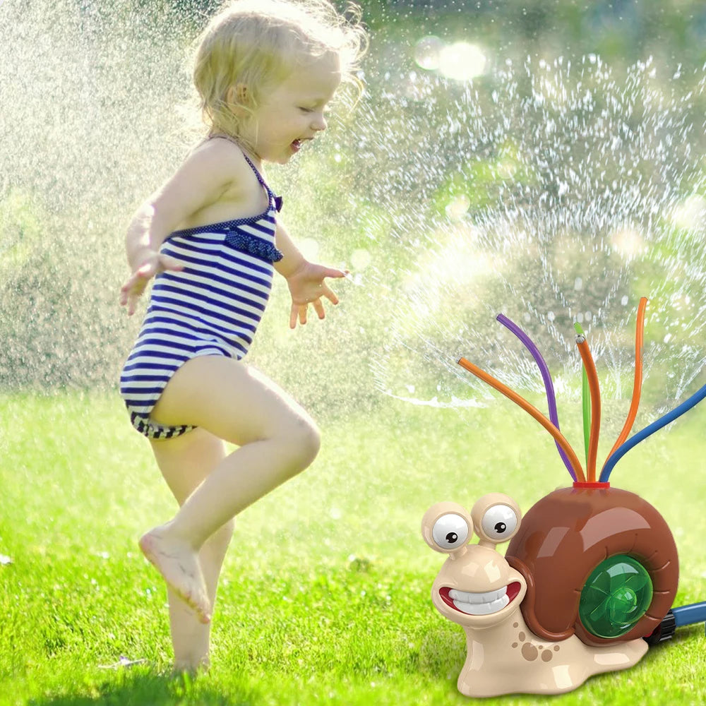 Arroseur d'escargots - Jouets d'eau pour l'extérieur, le jardin et l'arrière-cour - Jouets d'eau pour l'été - Jouet d'arrosage pour le bain des enfants - Cadeau pour les enfants
