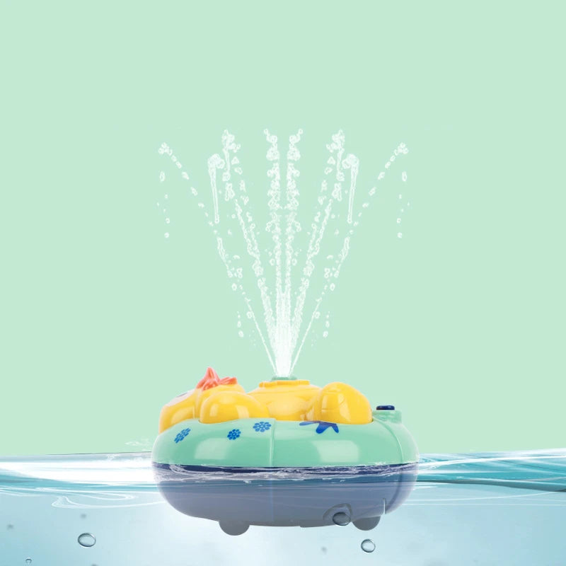 Jouet de Bain Électronique avec Fontaines d'Eau | Jouet à POMPE pour Bébé