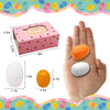 Set de 6 Œufs en Bois - Jouet de Cuisine pour Enfants, Nourriture de Jeu d’Imitation pour le Développement Précoce des Bébés King of Toys