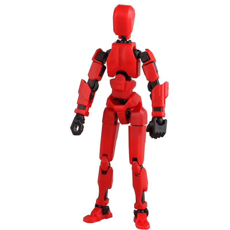 Robot Transformable avec Articulations Multiples, Figurine Mannequin 3D Imprimée, Cadeau pour Enfants et Adultes King of Toys