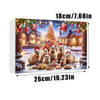 Calendrier de l'Avent Capybara 2024 | 24 Jours de Compte à Rebours avec Pendentifs en Acrylique Capybara 2D pour Sapin de Noël King of Toys