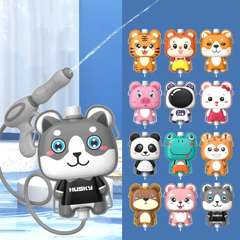 Sac à dos pour enfants Jouet pistolet à eau - Jouet pistolet à eau cartoon - Jouet pistolet à eau cartoon - Jouet pistolet à eau équilibré