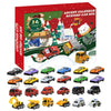 Calendrier de l'Avent Noël 24 Jours pour Enfants | Voiture Digitale de Course, Cadeau de Noël, Compte à Rebours Fun pour Petits King of Toys