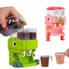Distributeur d’Eau Dinosaure pour Enfants - Fontaine d’Eau Chaude/Froide et Jus, Jouet de Cuisine Simulation Rose et Bleu King of Toys