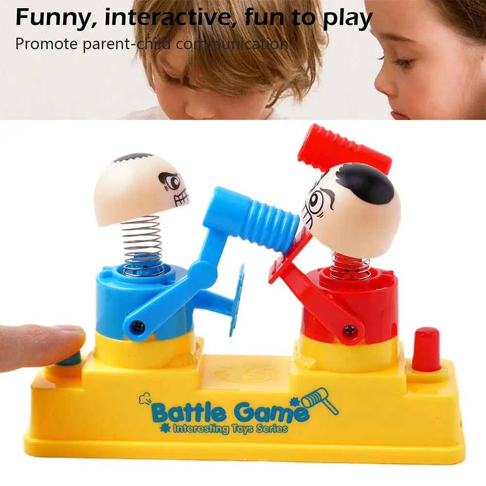 Jeu de Bataille à Deux Joueurs Mini Doigts - Jouet Interactif Anti-Stress Parent-Enfant King of Toys