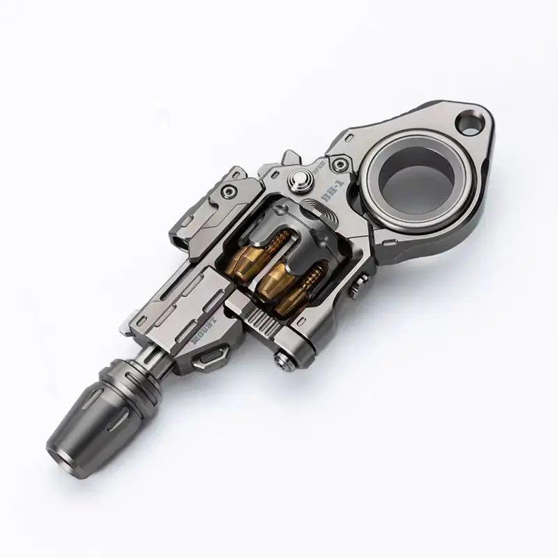 Fidget Slide Destroyer EDC - Jouet de décompression en métal, cadeau tendance pour hommes King of Toys