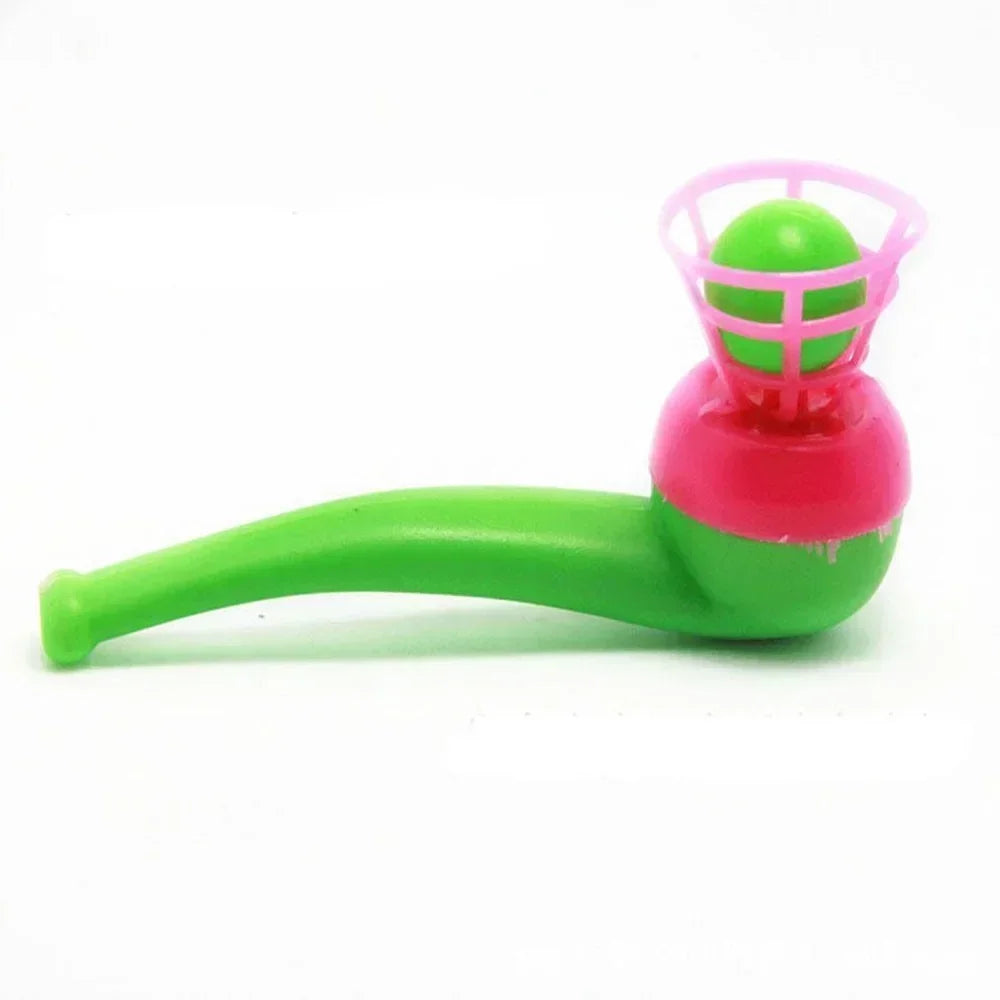 3 pcs Tuyau Soufflant et Balle | Jeu d'Équilibre Éducatif pour Enfants en Plein Air King of Toys