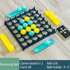 Jeu de Rebond de Balles - Jeu de Plateau Interactif Parent-Enfant - Jeu Amusant de Fête King of Toys