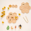Planche Montessori Cycle de Vie des Animaux - Jouet Éducatif pour Enfants avec Modèles de Croissance des Abeilles et Animaux King of Toys