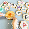 Sous-verres en bambou DIY - Kit de création pour enfants avec outils de mosaïque King of Toys