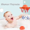 Mini Panier de Basket de Bain pour Bébé – Jeu de Tir avec 3 Balles pour Baignoire & Enfants