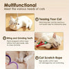 Jouet à Mâcher pour Chat avec Herbe à Chat | Nettoyage des Dents et Stimulation Interactive