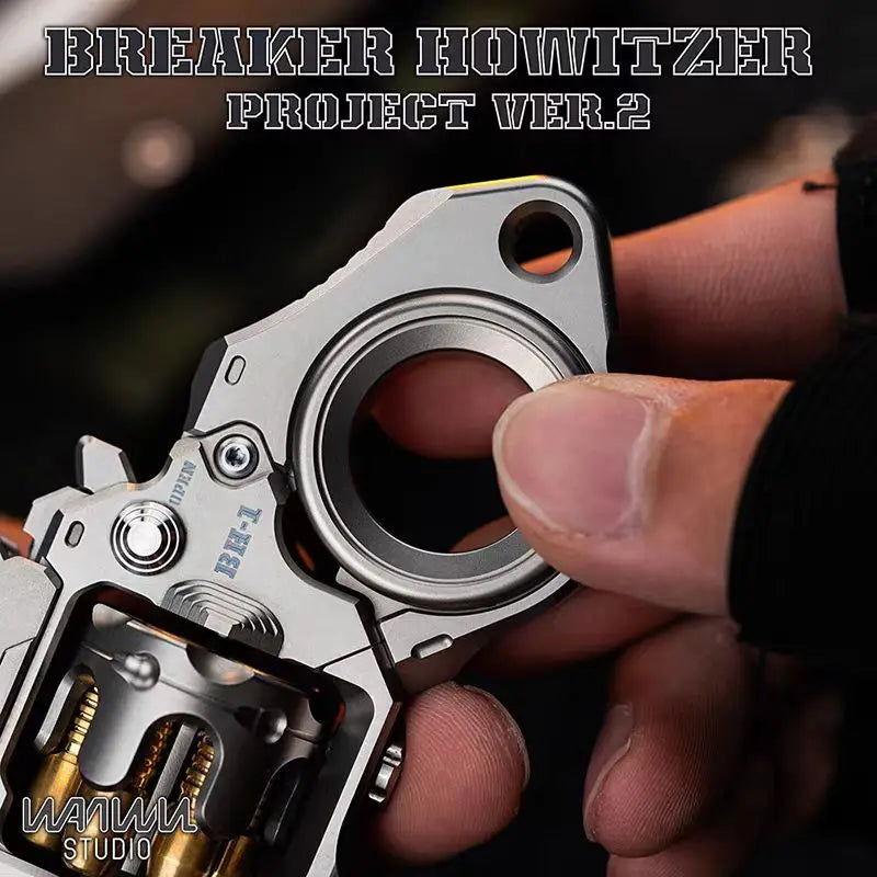 Fidget Slide Destroyer EDC - Jouet de décompression en métal, cadeau tendance pour hommes King of Toys
