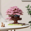 Maison d'Arbre en Fleurs de Cerisier, Modèle Difficile pour Filles, Jouet d'Assemblage King of Toys