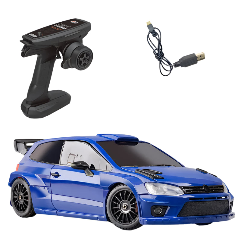 LD2801 Voiture de Drift RC 1:28, Modèle Haute Vitesse 4WD, Jouet pour Noël King of Toys