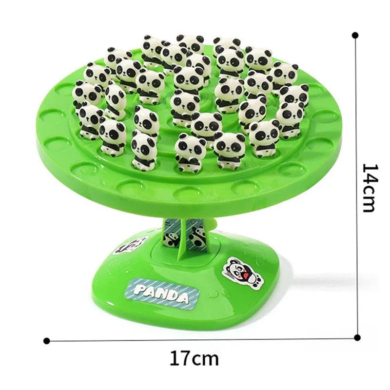 Jeu Équilibre Panda - Puzzle Table Créatif, Jeu Interactif pour Enfants Deux Joueurs King of Toys
