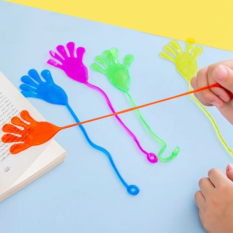 20 mains collantes élastiques - Jouet interactif et amusant pour fête et enfants King of Toys