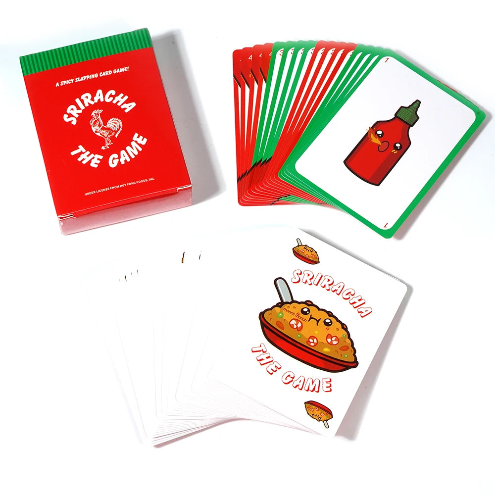 Jeu de Cartes Sriracha - Jeu Épicé Rapide pour 2-4 Joueurs - 52 Cartes King of Toys