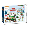 Ensemble de Blocs de Construction de Noël | Kit DIY de Calendrier de l'Avent pour Enfants 6+ King of Toys