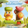 Jouet de Bain Enfant Canard Mignon – Jouet Mural Rotatif à Ventouse pour Douche & Été Interactif Bébé