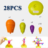 Jouet DIY Équilibre Cactus - Jeu de Tri et de Construction Arc-en-Ciel Montessori pour Bébé de 18 Mois King of Toys