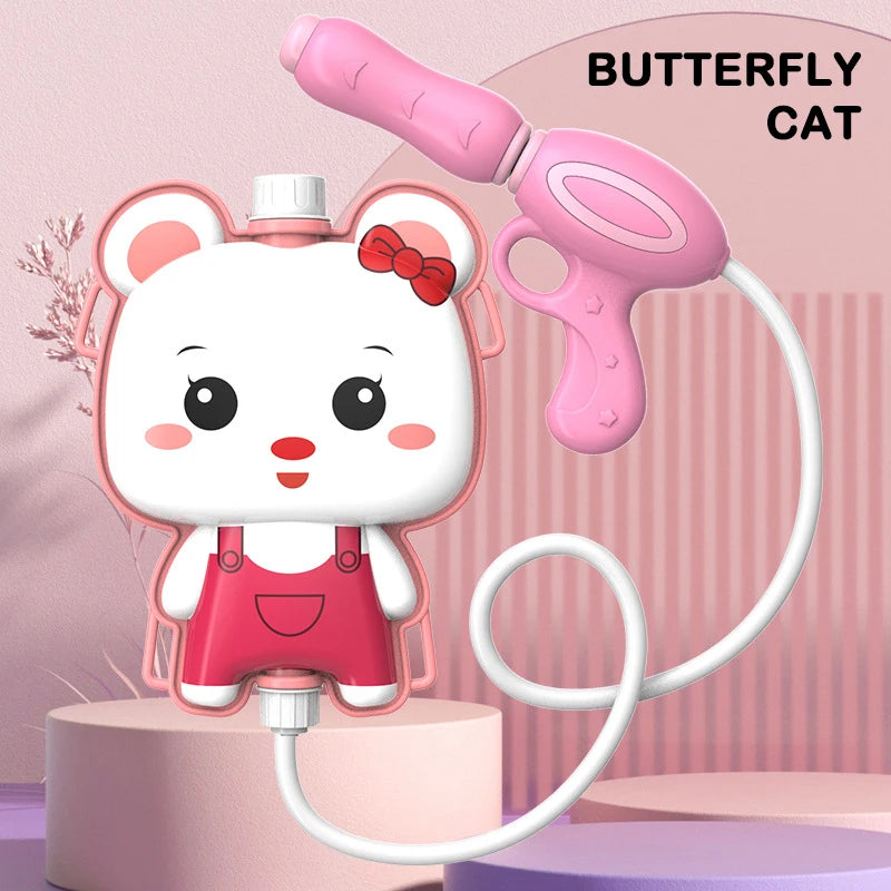 Sac à dos pour enfants Jouet pistolet à eau - Jouet pistolet à eau cartoon - Jouet pistolet à eau cartoon - Jouet pistolet à eau équilibré