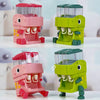 Distributeur d’Eau Dinosaure pour Enfants - Fontaine d’Eau Chaude/Froide et Jus, Jouet de Cuisine Simulation Rose et Bleu King of Toys