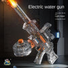 Pistolet à eau électrique pour adultes Puissant jet d'eau automatique Jouet de plage d'été pour enfants Cadeau