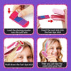 Set DIY de craies pour cheveux - Craies lavables et temporaires, peignes à colorier pour cheveux, jouet pour filles King of Toys