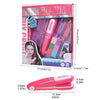 Set DIY de craies pour cheveux - Craies lavables et temporaires, peignes à colorier pour cheveux, jouet pour filles King of Toys