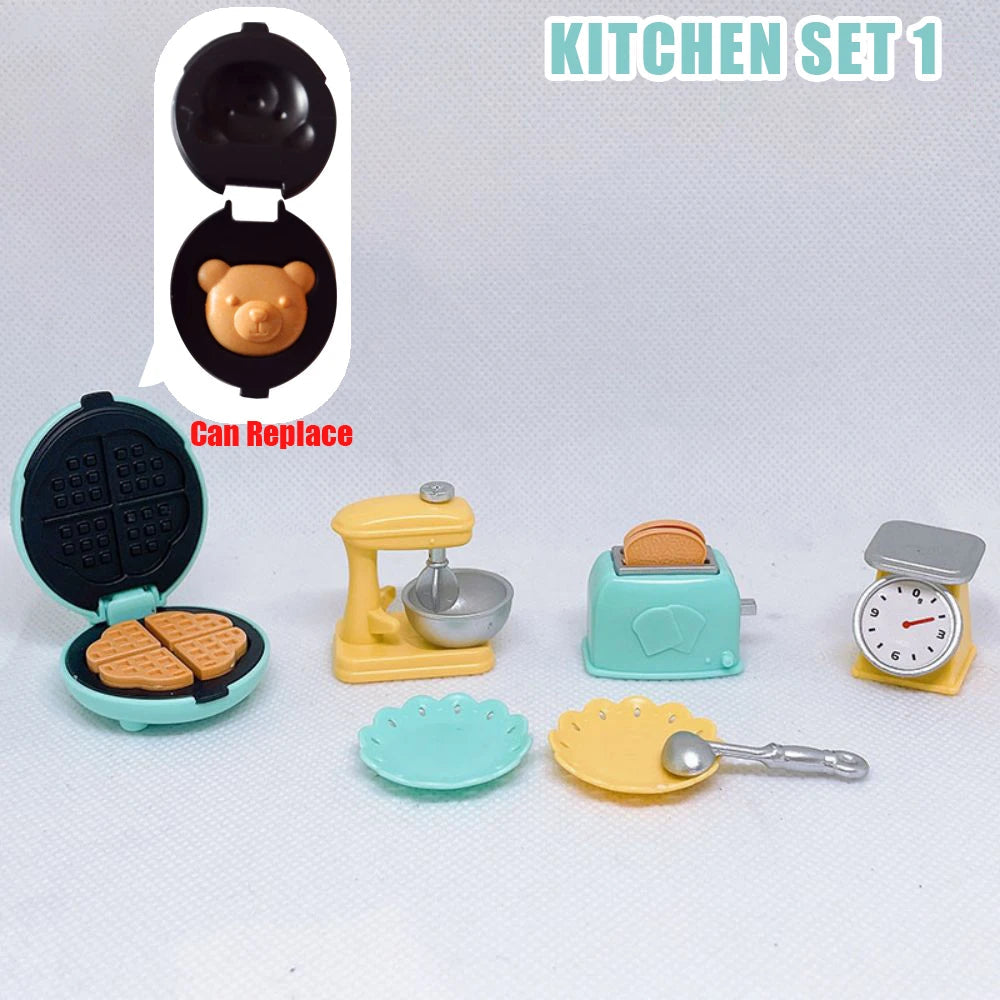 Dollhouse Miniature - Meubles de Cuisine, Jouet Pour Filles, Cadeau 1/12 King of Toys