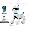 Chien Robot Intelligent | Jouet Interactif Programmable avec Télécommande et Commandes Vocales