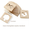Gabarits de peinture Montessori - 32/20 pièces, jouets éducatifs DIY en bois pour enfants, idées cadeaux ludiques et éducatives King of Toys