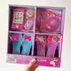 Chaussures de Princesse avec Bijoux et Couronne - Jeu d'Imitation Téléphone Électronique Mode Beauté pour Filles King of Toys