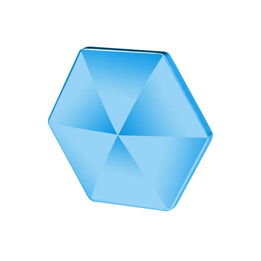 Gyro de bureau amusant | Jouet de décompression hexagonal ou carré pour enfants et adultes King of Toys