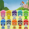 Jouets Montessori pour tout-petits - Set d'apprentissage pour compter, associer et trier les couleurs, marionnettes de doigts d'animaux de ferme, jeu Peekaboo King of Toys