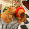 Peluche Capybara avec Pendentif | Ornements de Sac Porte-Clés Mignons pour Sacs à Dos King of Toys